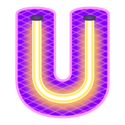 Sticker 🔠 Glowing Font ➜ @CenterOfPacks