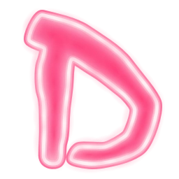 Sticker 🔠 Glowing Font ➜ @CenterOfPacks