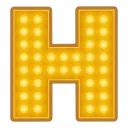 Video sticker 🔠 Glowing Font ➜ @...