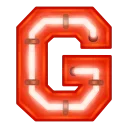 Video sticker 🔠 Glowing Font ➜ @...