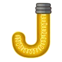 Video sticker 🔠 Glowing Font ➜ @...