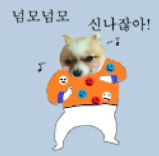 Telegram sticker 😀 주호밍스페셜