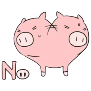Telegram sticker ❇️ 小豬