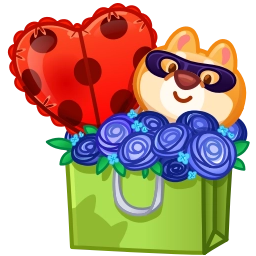 Telegram sticker 🗃 Joyful Bundle @podarkitgnft