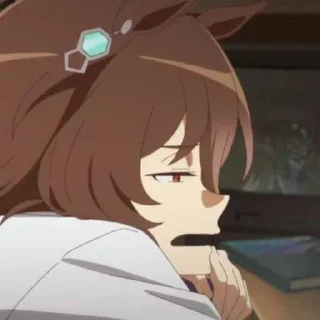 Телеграм стикер ☺️ Agnes tachyon. By @toxicdrug