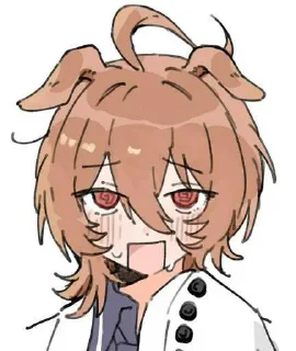 Телеграм стикер 😍 Agnes tachyon. By @toxicdrug