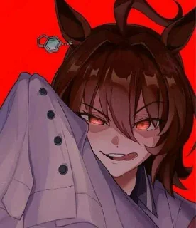 Телеграм стикер 😏 Agnes tachyon. By @toxicdrug