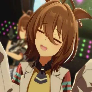 Телеграм стикер 😅 Agnes tachyon. By @toxicdrug