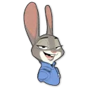 Sticker 😏 Judy Art Of Zootopia
