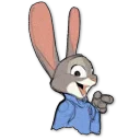 Video sticker 👉 Judy Art Of Zootopia