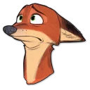 Telegram sticker 😟 Judy Art Of Zootopia