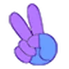 Sticker ✌️ YouTube by @resbase