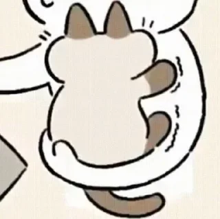 Telegram sticker 🤗 シャム猫あずきさん @hnkchan