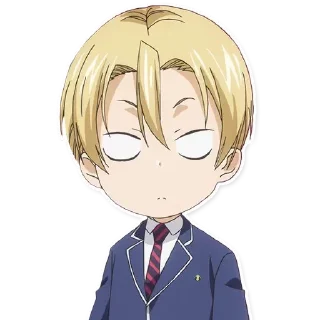 Telegram sticker 😶 Food Wars ~@AnimeLibrary_Stickers