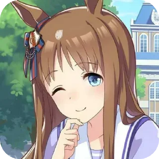 Video sticker 😉 Grass Wonder @umamusume_stickers