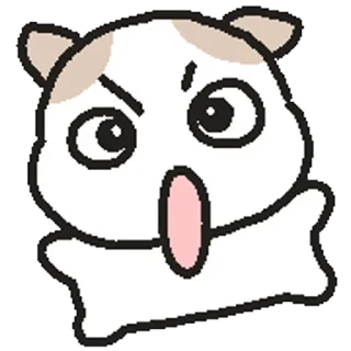 Video sticker ⭐ 미니 눈칫밥 눈댕이 @manbull_sticker_bot