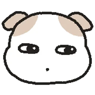 Video sticker ⭐ 미니 눈칫밥 눈댕이 @manbull_sticker_bot