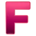 Video sticker 💘 Red ABC ➤ @emoji...