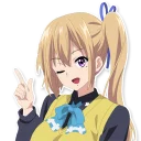 Telegram sticker 👆 Madi Anime