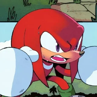 Video sticker 🤩 KNUCKLES THE ECHIDNA 2 @BenFanX