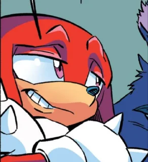Telegram sticker 🤩 KNUCKLES THE ECHIDNA 2 @BenFanX