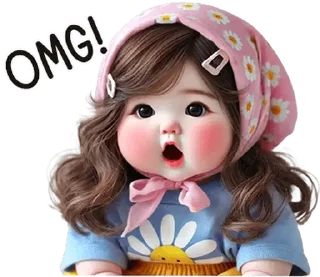 Telegram sticker ⭐ @mystickerTHAI รวมแพ็คเกจ ตุ้ยนุ้ย
