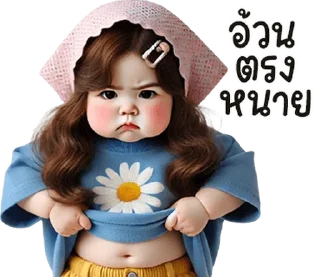 Sticker ⭐ @mystickerTHAI รวมแพ็คเกจ ตุ้ยนุ้ย