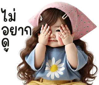 Telegram sticker ⭐ @mystickerTHAI รวมแพ็คเกจ ตุ้ยนุ้ย