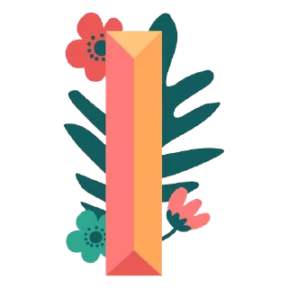Telegram sticker 🔤 Nature Alphabet @PunjabiSticker