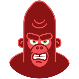 Telegram sticker 😡 Harry Gorilla