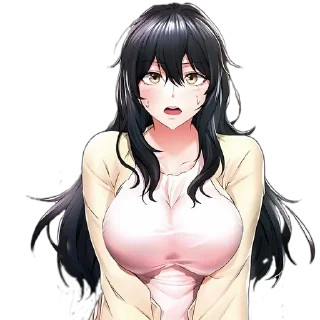 Телеграм стикер 🖤 @Fushigur0_Megumi || Not Safe For Work