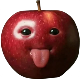 Video sticker 🍎 @klopfklopfm  fruits → hunger → cannibalism ↺