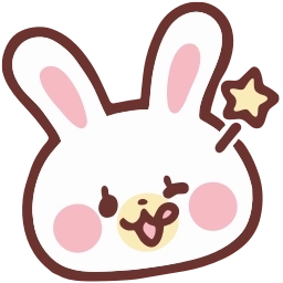 Sticker 😉 HD lovely bunny  ♡  @ririmoji
  by natsumi (line)