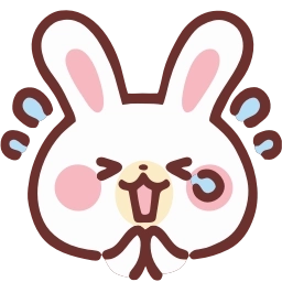 Sticker 🙏 HD lovely bunny  ♡  @ririmoji
  by natsumi (line)