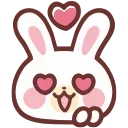 Video sticker 😍 HD lovely bunny  �...