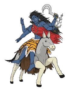 Telegram sticker 🕉️ NavDurga (नवदुर्गा) • @HinduStickers_HinduStuff