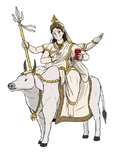 Telegram sticker 🕉️ NavDurga (नवदुर्गा) • @HinduStickers_HinduStuff