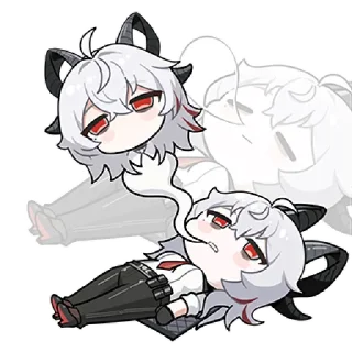Telegram sticker 👻 Zani’s daily by @wuthering_waves_info