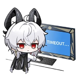 Telegram sticker 🤚 Zani’s daily by @wuthering_waves_info
