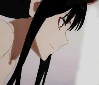 Telegram stiker 🖤 . ָ࣪  ۰𔘓 ָ࣪  @Anime_Land_Music