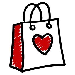Sticker ❤️ Love doodle red HD @emoji_gray