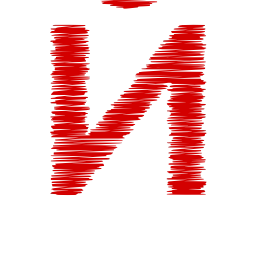 Sticker 🔤 Love doodle red HD @emoji_gray