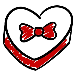 Sticker 🤩 Love doodle red HD @emoji_gray