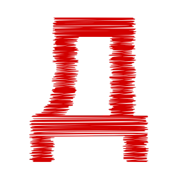Sticker 🔤 Love doodle red HD @emoji_gray