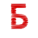 Video sticker 🔤 Love doodle red HD...