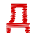 Video sticker 🔤 Love doodle red HD...