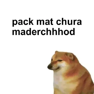 Telegram stiker 🤔 SHRI's ABUSIVE PACK :: @shri_056