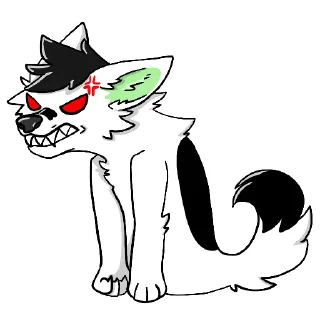 Telegram sticker 😡 Reverb Husky