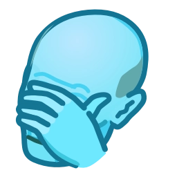 Sticker 🤦‍♀️ Фуксиана Face @emoji_gray
