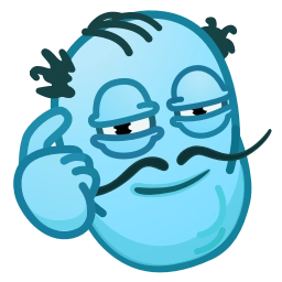 Sticker 🧠 Фуксиана Face @emoji_gray